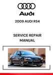 The 2009 Audi RS4 Service Repair Manual is a comprehensive guide designed for owners, mechanics, and automotive enthusiasts who want to maintain, repair, and diagnose issues on the 2009 Audi RS4.