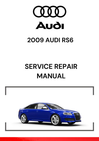 The 2009 Audi RS6 Service Repair Manual is a comprehensive guide designed for owners, mechanics, and automotive enthusiasts who need to maintain, repair, and troubleshoot issues on the 2009 Audi RS6.