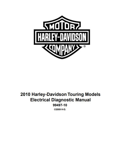 Unlock the full potential of your 2010 Harley-Davidson Touring with the comprehensive Electrical Diagnostic Manual (Part No. 99497-10) in PDF format. This essential guide provides detailed troubleshooting procedures, wiring diagrams, and diagnostic tips to help you efficiently identify and resolve electrical issues. Whether you're a seasoned mechanic or a DIY enthusiast, this manual is your go-to resource for maintaining the performance and reliability of your motorcycle. Invest in your ride today and ensur