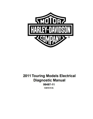 Unlock the full potential of your 2011 Harley-Davidson Touring models with the comprehensive Electrical Diagnostic Manual (Part No. 99497-11). This essential PDF file is designed for FLHR, FLHTCU, FLHX, FLTRX, FLTRU, and FLHTCUTG models, providing you with detailed troubleshooting guides, wiring diagrams, and diagnostic procedures to keep your bike running smoothly. Whether you're a seasoned mechanic or a DIY enthusiast, this manual equips you with the knowledge to tackle electrical issues confidently, ensu