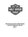 Unlock the full potential of your 2012 Harley-Davidson VRSC series with the comprehensive Electrical Diagnostic Manual (99499-12). This PDF file is an essential resource for owners of the VRSCDX Night Rod Special, VRSCF V-Rod Muscle, VRSCAW V-Rod, and the VRSCDX 10th Anniversary Edition. Packed with detailed schematics, troubleshooting tips, and step-by-step diagnostic procedures, this manual empowers you to maintain and repair your motorcycle with confidence. Ensure your ride runs smoothly and efficiently