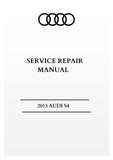 2013 AUDI S4 Service Manual 