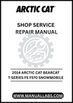 UNLOCK THE FULL POTENTIAL OF YOUR 2014 ARCTIC CAT BEARCAT T-SERIES F5 F570 SNOWMOBILE WITH OUR COMPREHENSIVE SHOP SERVICE REPAIR MANUAL, AVAILABLE FOR INSTANT PDF DOWNLOAD.