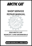 UNLOCK THE FULL POTENTIAL OF YOUR 2015 ARCTIC CAT BEARCAT OR LYNX SNOWMOBILE WITH OUR COMPREHENSIVE SHOP SERVICE REPAIR MANUAL, AVAILABLE FOR INSTANT PDF DOWNLOAD.