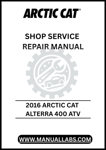 UNLOCK THE FULL POTENTIAL OF YOUR 2016 ARCTIC CAT ALTERRA 400 ATV WITH OUR COMPREHENSIVE SHOP SERVICE REPAIR MANUAL, AVAILABLE FOR INSTANT PDF DOWNLOAD. THIS ESSENTIAL GUIDE PROVIDES DETAILED INSTRUCTIONS, DIAGRAMS, AND TROUBLESHOOTING TIPS TO HELP YOU MAINTAIN AND REPAIR YOUR ATV WITH CONFIDENCE. WHETHER YOU'RE A SEASONED MECHANIC OR A DIY ENTHUSIAST, THIS MANUAL ENSURES YOU HAVE THE KNOWLEDGE AND RESOURCES TO KEEP YOUR VEHICLE RUNNING SMOOTHLY AND EFFICIENTLY. DON'T WAIT—DOWNLOAD YOUR COPY TODAY AND TAKE 