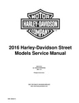 Unlock the full potential of your 2016 Harley-Davidson Street 500, Street 750, or Street Rod with the comprehensive Service Manual (99611-16) in PDF format. This essential guide provides detailed maintenance procedures, troubleshooting tips, and specifications to keep your bike running smoothly. Whether you're a seasoned mechanic or a DIY enthusiast, this manual is your go-to resource for ensuring optimal performance and longevity of your motorcycle. Download now and ride with confidence!