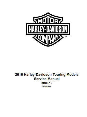 Unlock the full potential of your 2016 Harley-Davidson Touring models, including the Road King, Street Glide, Electra Glide Ultra Classic, and Ultra Limited, with the comprehensive Service Manual 99483-16. This PDF file is your ultimate guide to maintenance and repair, featuring detailed diagrams, step-by-step instructions, and essential troubleshooting tips. Whether you're a seasoned mechanic or a DIY enthusiast, this manual ensures you have the knowledge and confidence to keep your bike running smoothly a