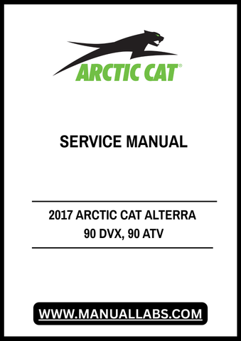 Discover the ultimate resource for maintaining your 2017 Arctic Cat Alterra 90 DVX with our comprehensive ATV Service Manual in PDF format. This manual is designed to provide you with detailed instructions and insights, ensuring that you can perform repairs and maintenance with confidence.