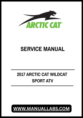Discover the ultimate resource for maintaining your 2017 Arctic Cat Wildcat Sport ATV with our comprehensive service manual in PDF format. This digital guide is designed to provide you with detailed instructions, diagrams, and specifications to ensure your ATV runs at peak performance.