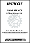 UNLOCK THE FULL POTENTIAL OF YOUR 2017 ARCTIC CAT ZR, XF, OR M SNOWMOBILE WITH OUR COMPREHENSIVE SHOP SERVICE REPAIR MANUAL, AVAILABLE FOR INSTANT PDF DOWNLOAD.