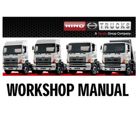UNLOCK THE FULL POTENTIAL OF YOUR HINO TRUCK WITH THE COMPREHENSIVE 2017 HINO 238, 258LP, 268, 338, 358 SERIES TRUCKS SERVICE REPAIR WORKSHOP MANUAL IN PDF FORMAT. 