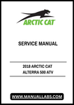Unlock the full potential of your 2018 Arctic Cat Alterra 500 ATV with our comprehensive service manual in PDF format. This essential guide is designed to provide you with detailed instructions, diagrams, and troubleshooting tips to keep your ATV running smoothly and efficiently.
