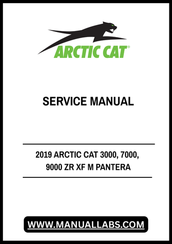 Discover the ultimate resource for your 2019 Arctic Cat ZR, XF, M, Pantera, and Norseman models with our comprehensive service manual in PDF format. This essential guide is designed to provide you with detailed information on maintenance, troubleshooting, and repair procedures, ensuring your snowmobile operates at peak performance.