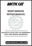 UNLOCK THE FULL POTENTIAL OF YOUR 2020 ARCTIC CAT ZR, RIOT, M, OR NORSEMAN X 6000/8000 SNOWMOBILE WITH OUR COMPREHENSIVE SHOP SERVICE REPAIR MANUAL, AVAILABLE FOR INSTANT PDF DOWNLOAD.