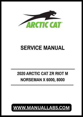 Unlock the full potential of your 2020 Arctic Cat ZR Riot M Norseman X 6000 and 8000 with our comprehensive service manual in PDF format. This essential guide is designed to provide you with detailed instructions and insights, ensuring your snowmobile operates at peak performance all season long.