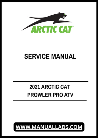 Unlock the full potential of your 2021 Arctic Cat Prowler Pro ATV with our comprehensive service manual in PDF format. This essential guide is designed to provide you with detailed instructions, diagrams, and troubleshooting tips to keep your ATV running smoothly and efficiently.