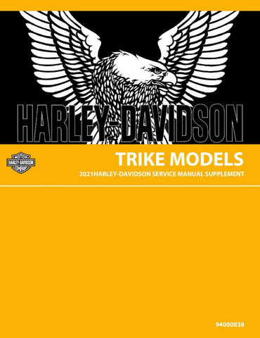 Unlock the full potential of your 2021 Harley-Davidson Trike with the comprehensive Tri Glide Ultra and Freewheeler Service Manual (94000838) in PDF format. This essential guide provides detailed maintenance instructions, troubleshooting tips, and step-by-step repair procedures, ensuring your ride remains in peak condition. Whether you're a seasoned mechanic or a DIY enthusiast, this manual is designed to empower you with the knowledge to keep your trike running smoothly and efficiently. Don't miss out on t