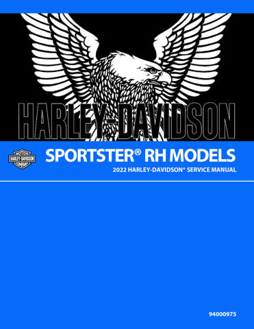 Unlock the full potential of your 2022 Harley-Davidson Sportster RH with the comprehensive Service Manual (Part No. 94000975) in PDF format. This essential guide provides detailed instructions, diagrams, and troubleshooting tips to help you maintain and repair your motorcycle with confidence. Whether you're a seasoned mechanic or a passionate DIY enthusiast, this manual ensures you have all the information you need at your fingertips, making it easier than ever to keep your ride in peak condition. Don't mis