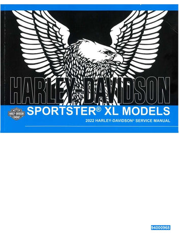 Unlock the full potential of your 2022 Harley-Davidson Sportster (XL) with the comprehensive Service Manual (Part No. 94000968) in PDF format. This essential guide provides detailed instructions, diagrams, and troubleshooting tips to help you maintain and repair your motorcycle with confidence. Whether you're a seasoned mechanic or a passionate DIY enthusiast, this manual ensures you have all the information you need at your fingertips, making it easier than ever to keep your ride in peak condition. Don't m