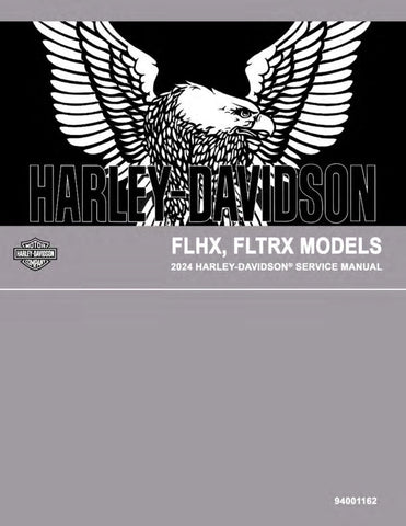 Unlock the full potential of your 2024 Harley-Davidson FLHX and FLTRX with the comprehensive Service Manual (94001162) in PDF format. This essential guide provides detailed maintenance procedures, troubleshooting tips, and specifications to keep your motorcycle running smoothly. Whether you're a seasoned mechanic or a DIY enthusiast, this manual is designed to empower you with the knowledge needed for efficient repairs and upkeep. Don't miss out on the opportunity to enhance your riding experience download