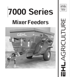 GEHL 7000 MIXED FEEDERS (907060A) OPERATOR MANUAL - PDF FILE