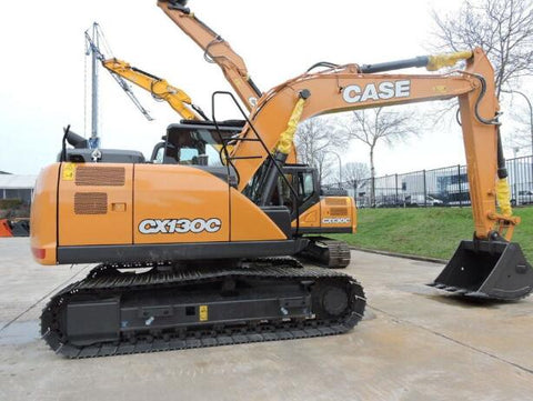 CASE CX130C CRAWLER EXCAVATOR SERVICE REPAIR MANUAL - PFD FILE