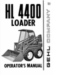 GEHL HL 4400 LOADER (901556) OPERATOR MANUAL PDF DOWNLOAD