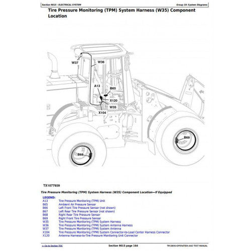 DIAGNOSTIC MANUAL JOHN DEERE 644K LOADER W.ENGINES , TM10694 The