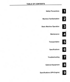Kobelco Hydraulic Excavator SK30SR-2 SK35SR-2 Tier 4 Operator Manual