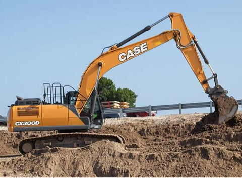 CASE CX300D CRAWLER EXCAVATOR SERVICE REPAIR MANUAL - PFD FILE