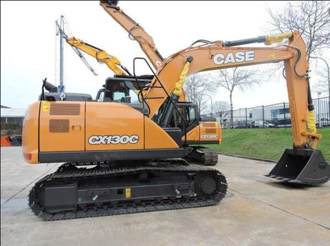CASE CX130C CRAWLER EXCAVATOR SERVICE REPAIR MANUAL - PFD FILE