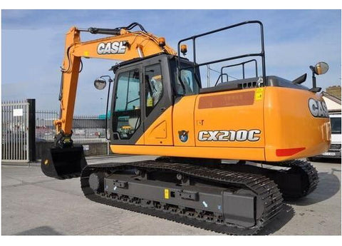 CASE CX210C CRAWLER EXCAVATOR SERVICE REPAIR MANUAL - PFD FILE