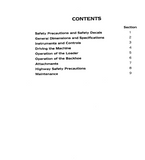 KOBELCO 750, 760, 860 LOADER BACKHOE - OPERATOR MANUAL PDF DOWNLAOD