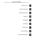 KOBELCO HYDRAULIC EXCAVATOR SK25SR-2 OPERATOR MANUAL
