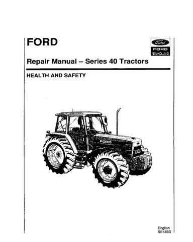 FORD 5640, 6640, 7740, 7840, 8240, 8340 TRACTOR SERVICE MANUAL - PDF FILE