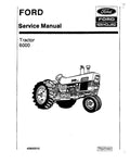FORD 6000 TRACTOR SERVICE MANUAL - PDF FILE