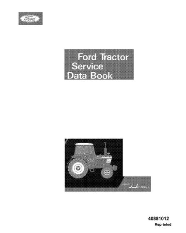 FORD 2610, 3610, 4110, 4610, 5610, 6610, 6710 AND 7610 TRACTOR SERVICE MANUAL - PDF FILE