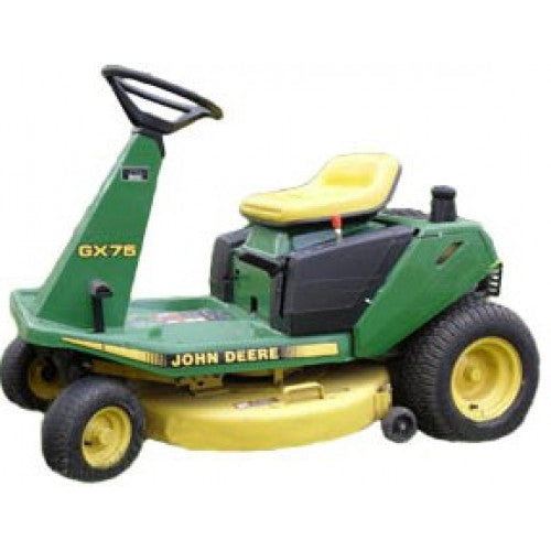 TECHNICAL SERVICE MANUAL JOHN DEERE RIDING MOWERS TYPE GX95, TM1491
