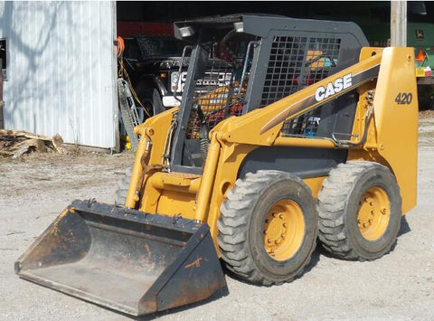 UNLOCK THE FULL POTENTIAL OF YOUR CASE 410, 420 SKID STEER AND 420CT SERIES 3 COMPACT TRACK LOADER WITH OUR COMPREHENSIVE SERVICE REPAIR MANUAL IN PDF FORMAT. 