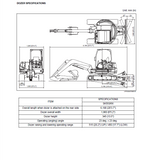 Kobelco Hydraulic Excavator SK55SRX Tier 4 Operator Manual