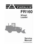 FIAT-ALLIS FR160 WHEELED LOADER SERVICE MANUAL 60406538 - PDF FILE