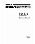 FIAT-ALLIS FD175 CRAWLER TRACTOR SERVICE MANUAL 60406572 - PDF FILE