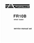 FIAT-ALLIS FR10B AND FR10C WHEELED LOADER SERVICE MANUAL - PDF FILE