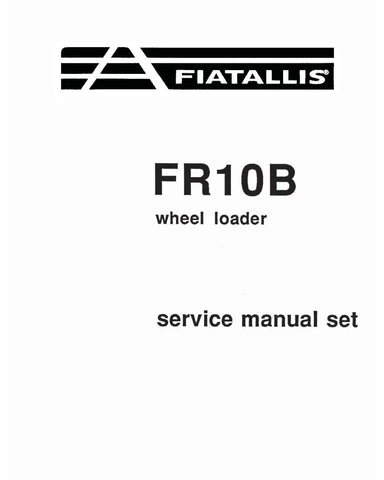 FIAT-ALLIS FR10B AND FR10C WHEELED LOADER SERVICE MANUAL - PDF FILE