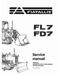 FIAT-ALLIS FD7 CRAWLER DOZER SERVICE MANUAL - PDF FILE