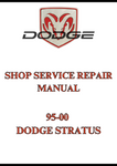 95-00 DODGE STRATUS SHOP SERVICE REPAIR MANUAL - PDF