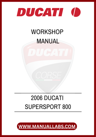 DON'T MISS OUT ON THE OPPORTUNITY TO ENHANCE YOUR RIDING EXPERIENCE. DOWNLOAD THE 2006 DUCATI SUPERSPORT 800 WORKSHOP MANUAL TODAY AND ENSURE YOUR BIKE RUNS 