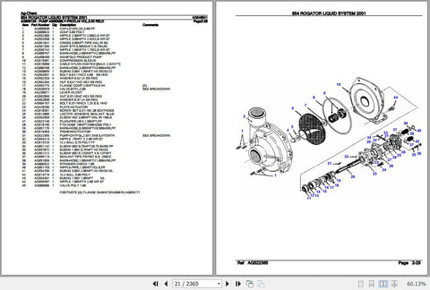 Enhance your agricultural efficiency with the AG-CHEM Rogator Liquid System 854 Parts Catalogue Manual (AG546541) in PDF format. This comprehensive manual provides detailed diagrams and specifications for all components