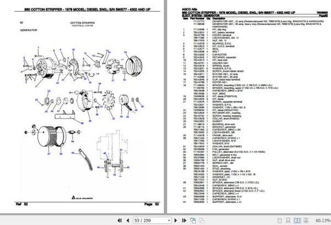Enhance the performance and longevity of your AGCO Allis Cotton Stripper 860 with our comprehensive
