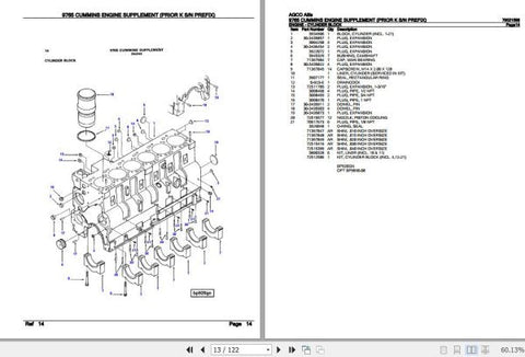 Unlock the full potential of your AGCO Allis Cummins engine with the comprehensive Spare
